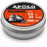 Chumbos Magnum 5.5 mm x 250 unidades APOLO