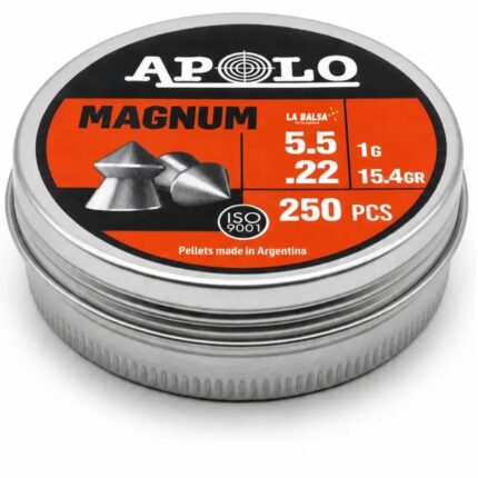 Chumbos Magnum 5.5 mm x 250 unidades APOLO