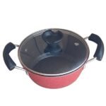Olla pequeña tapa vidrio 20 cm 2 litros
