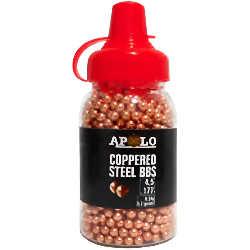 Balines BBS Cobre Chumbos/ balines 4.5 mm x 500 unidades Cobre BBS APOLO - Imagen 1